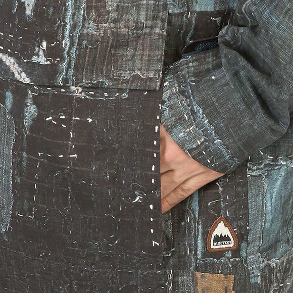 NEW $480 Burton 3L Prospect Jacket! Vaporshell Dry Ride RARE JAPANESE BORO PRINT - Picture 6 of 7
